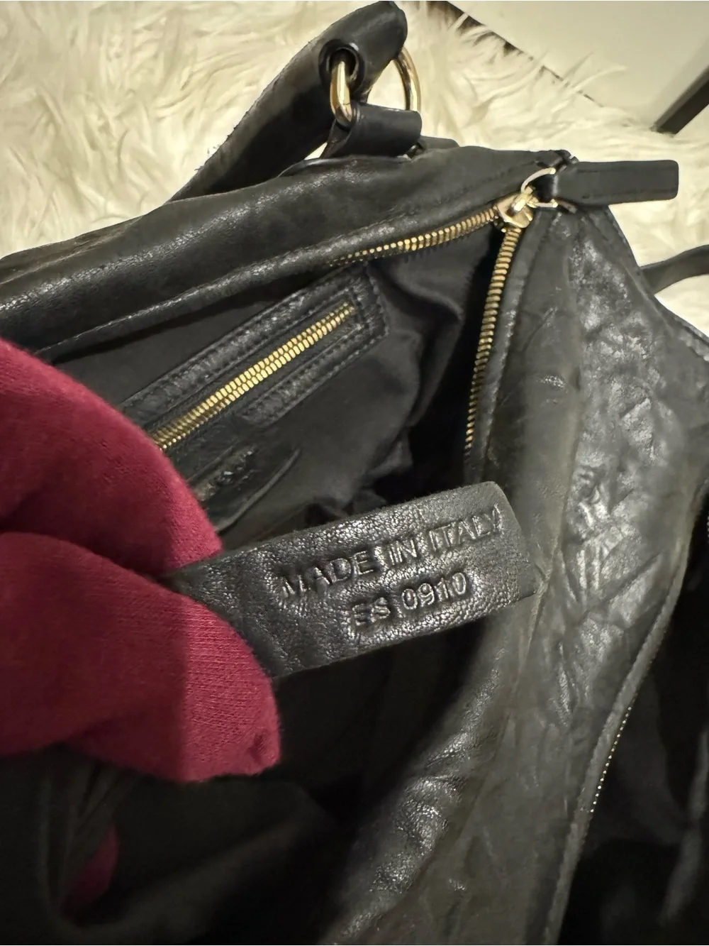 Givenchy distressed pandora bag large